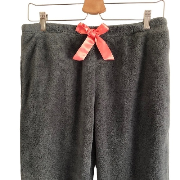 Frankie & Johnny Plush Pajamas Gray Size Large - Picture 6 of 12